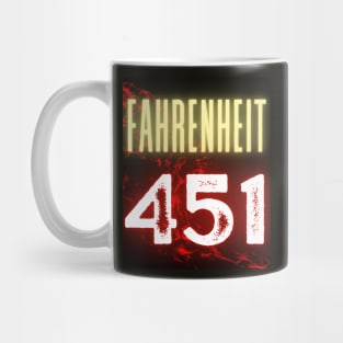 Fahrenheit 451, dystopian fiction, Ray Bradbury Mug